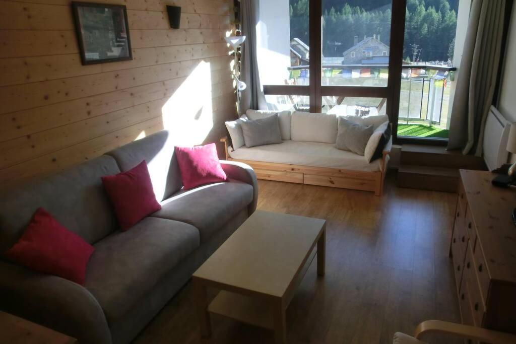 Appartement Studio Front De Neige, Acces Direct Aux Pistes Isola 2000 Exterior foto
